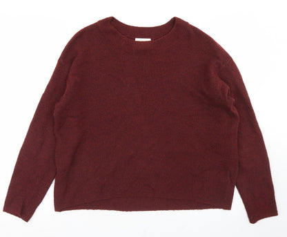 Womens UK Size S H&M Purple Pullover Jumper