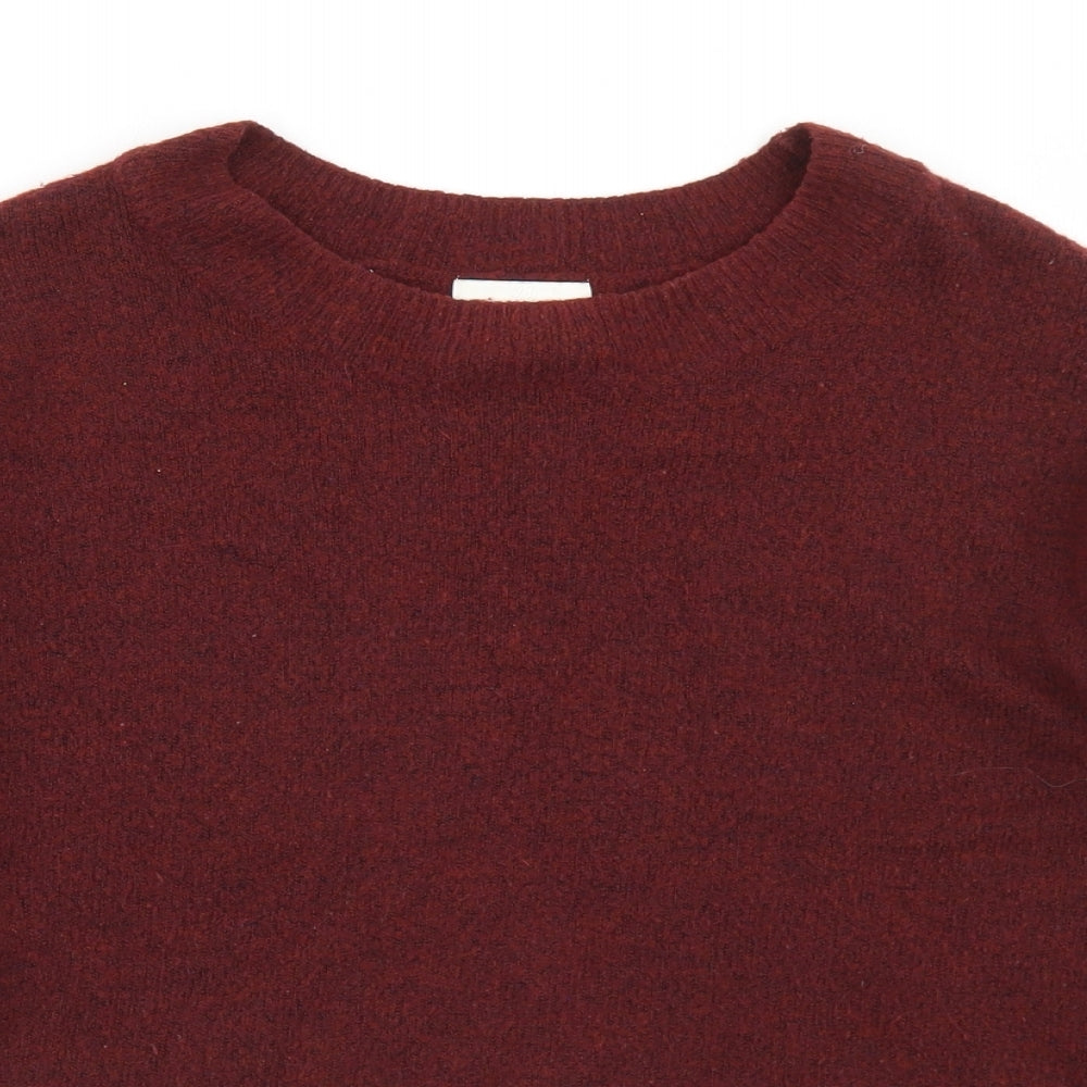 Womens UK Size S H&M Purple Pullover Jumper