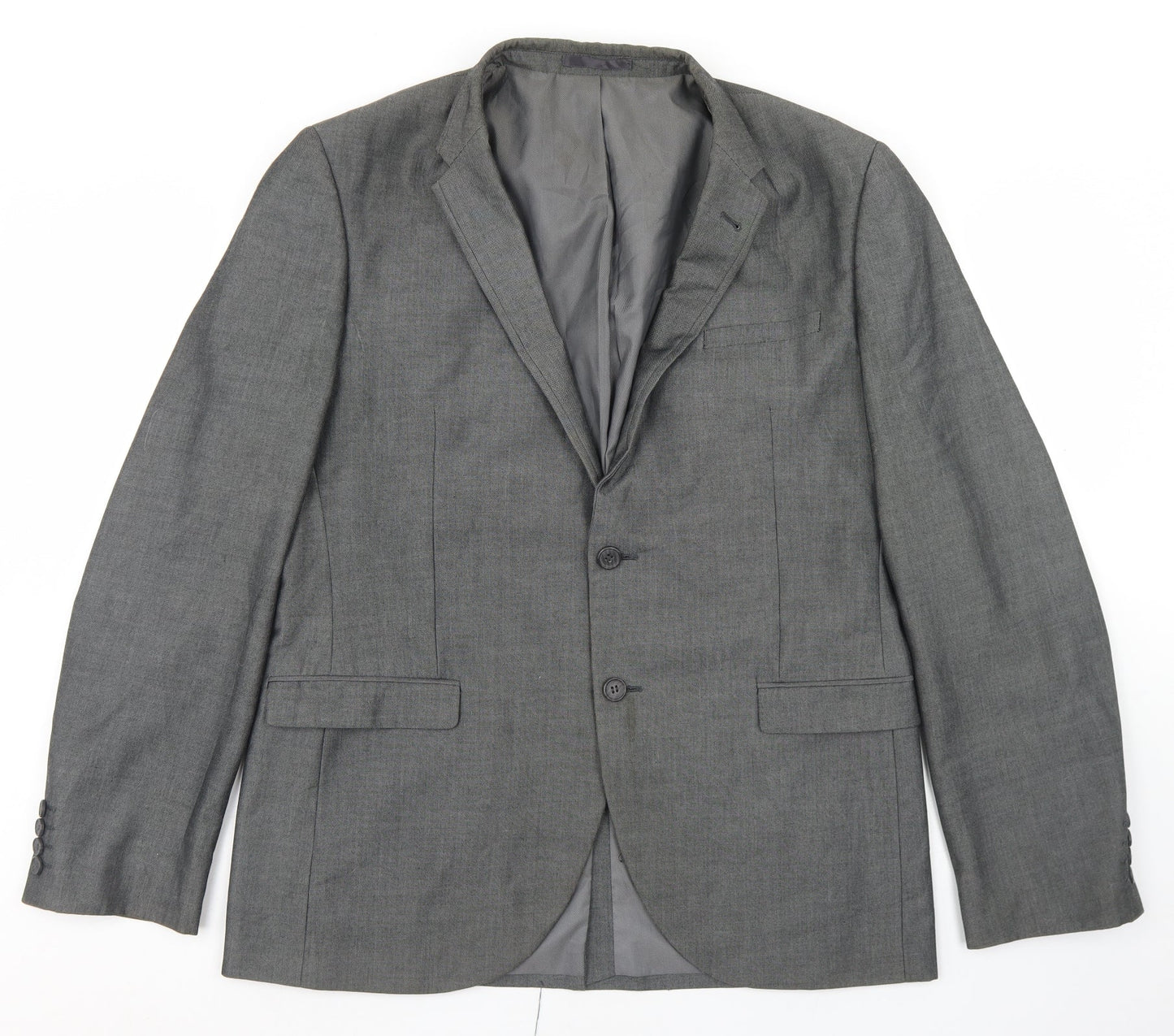 Mens UK Size 42 NEXT Regular Grey Suit Jacket