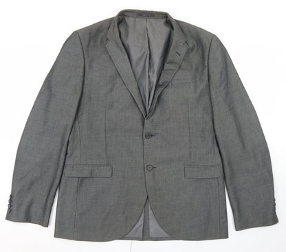 Mens UK Size 42 NEXT Regular Grey Suit Jacket