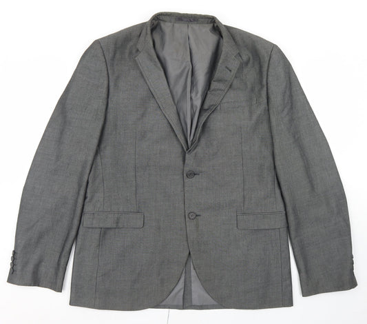 Mens UK Size 42 NEXT Regular Grey Suit Jacket