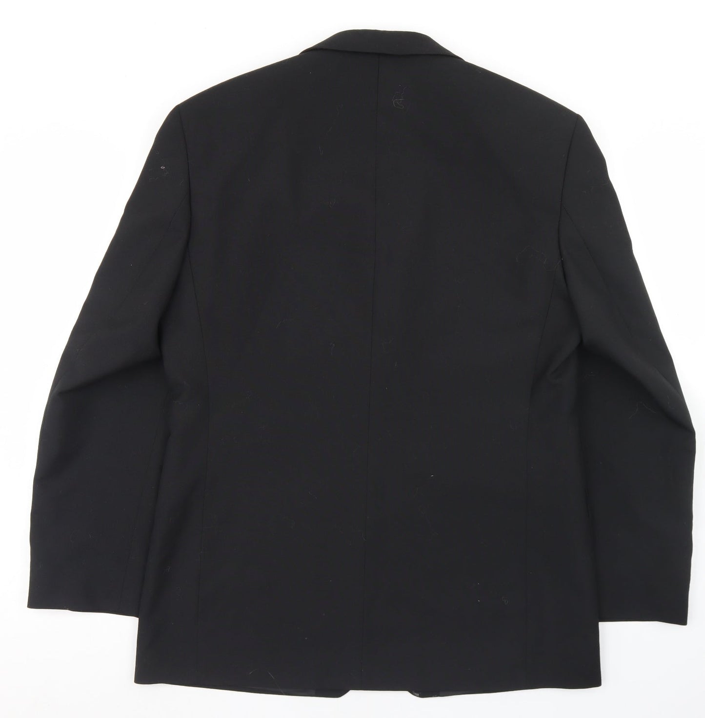 Mens UK Size 40 Burton Regular Black Suit Jacket