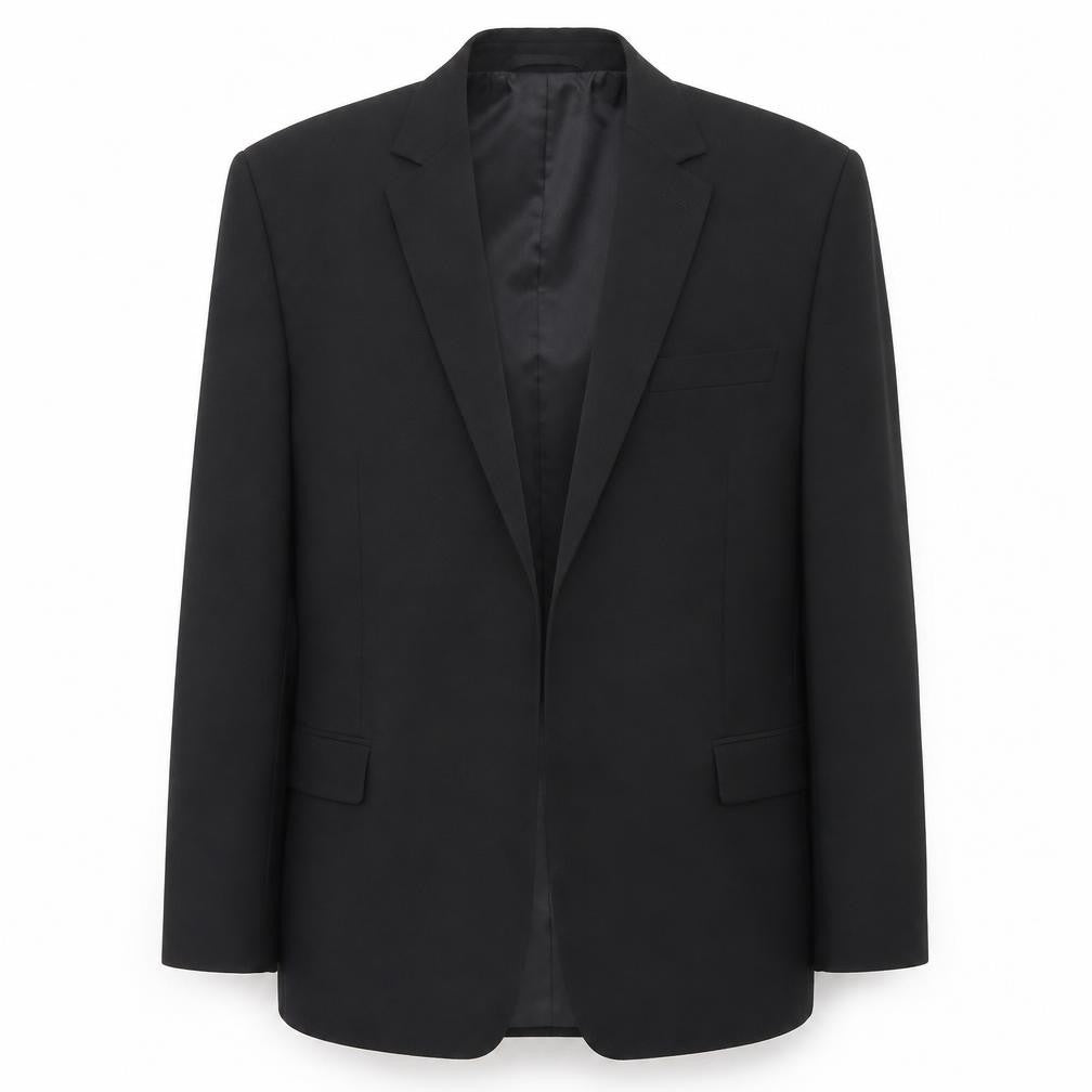 Mens UK Size 40 Burton Regular Black Suit Jacket