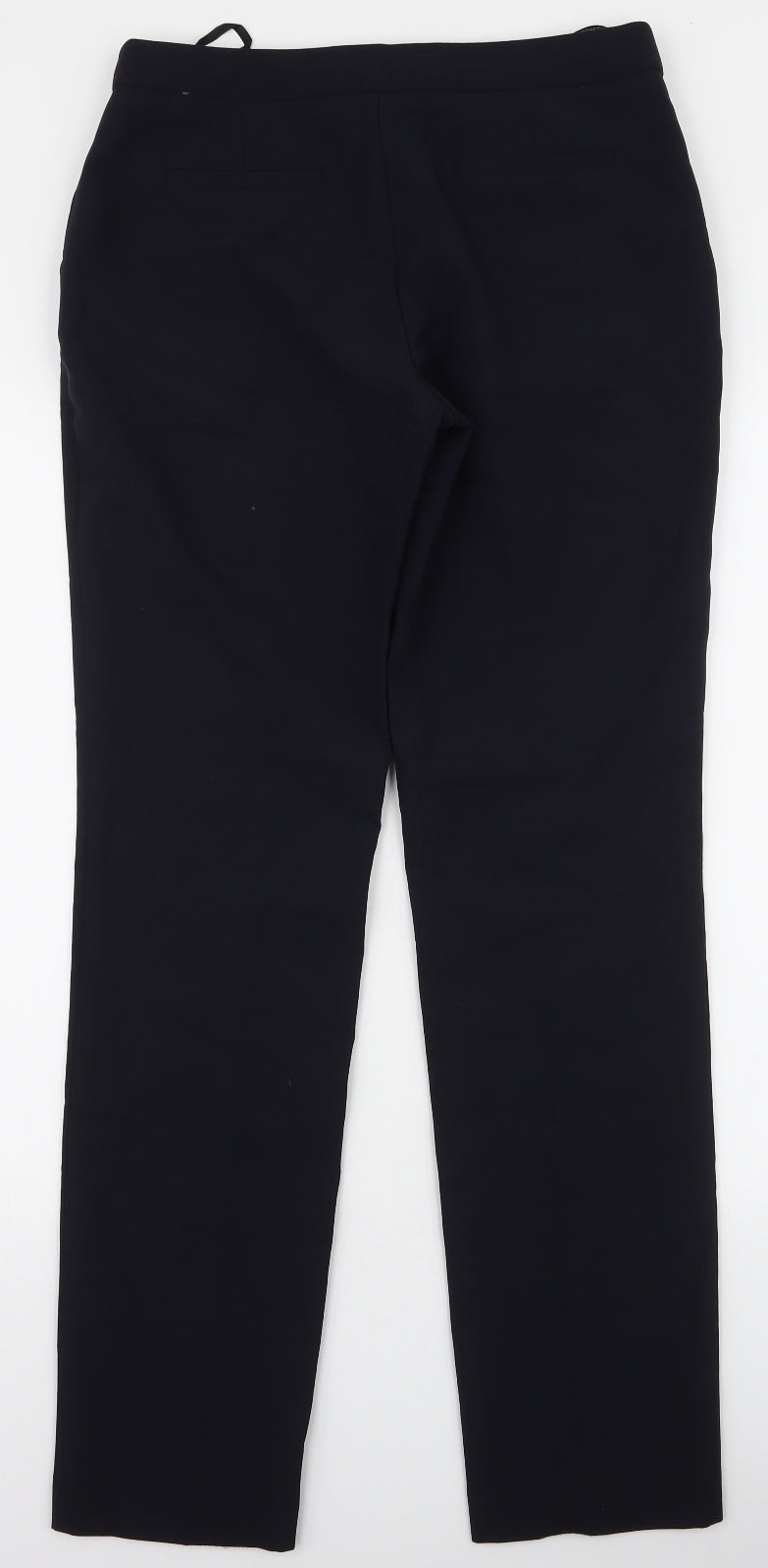Womens UK Size 8 Atmosphere Slim Fit Dress Pants Blue Trousers