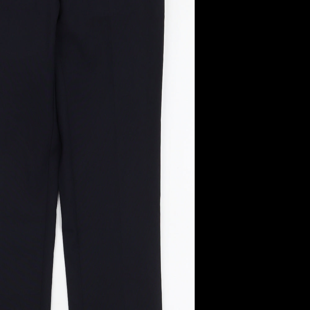 Womens UK Size 8 Atmosphere Slim Fit Dress Pants Blue Trousers