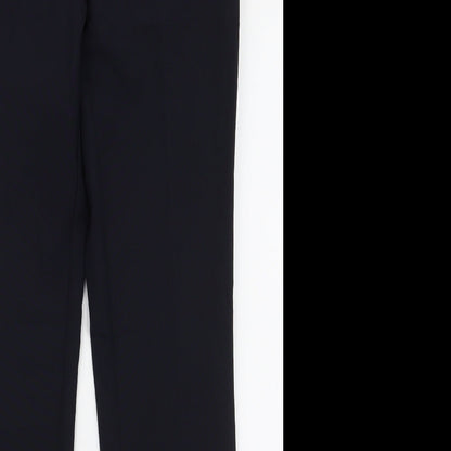 Womens UK Size 8 Atmosphere Slim Fit Dress Pants Blue Trousers