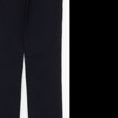 Womens UK Size 8 Atmosphere Slim Fit Dress Pants Blue Trousers