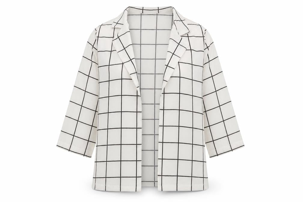 Womens UK Size M SheIn White Jacket
