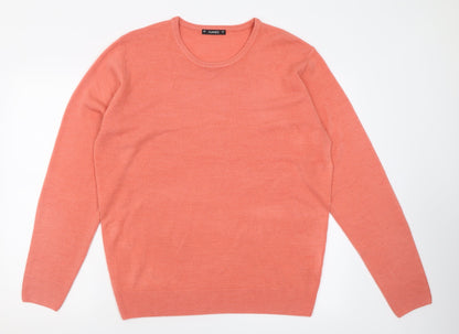 Womens UK Size L Dunnes Stores Pink Pullover Jumper