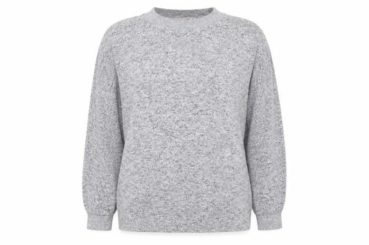 Womens UK Size M Pull&Bear Grey Pullover Jumper