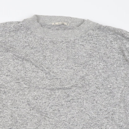 Womens UK Size M Pull&Bear Grey Pullover Jumper