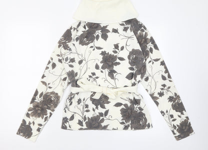 Womens UK Size M First Avenue Ivory Pullover Jumper