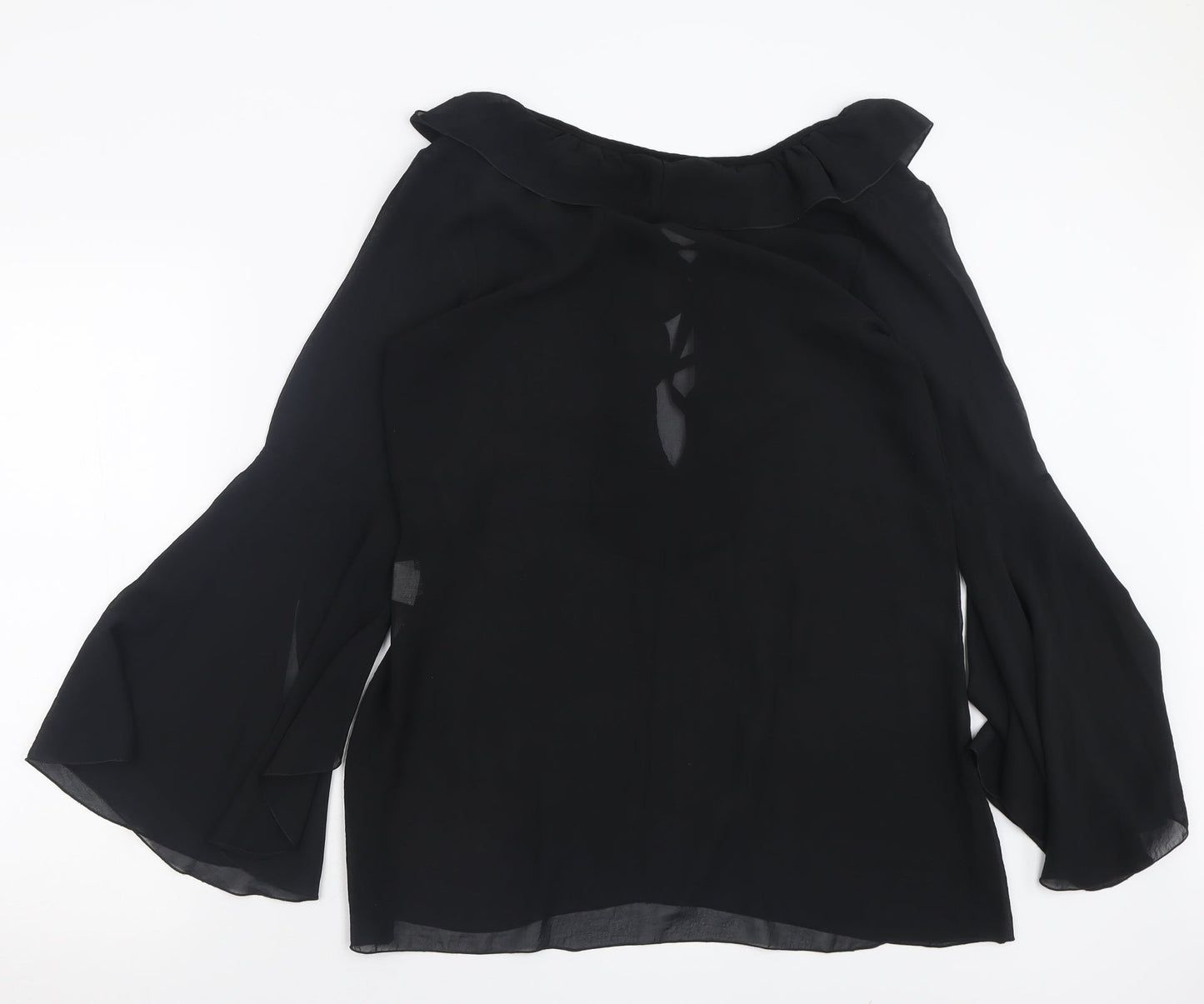 Womens UK Size S TFNC Black Basic Blouse
