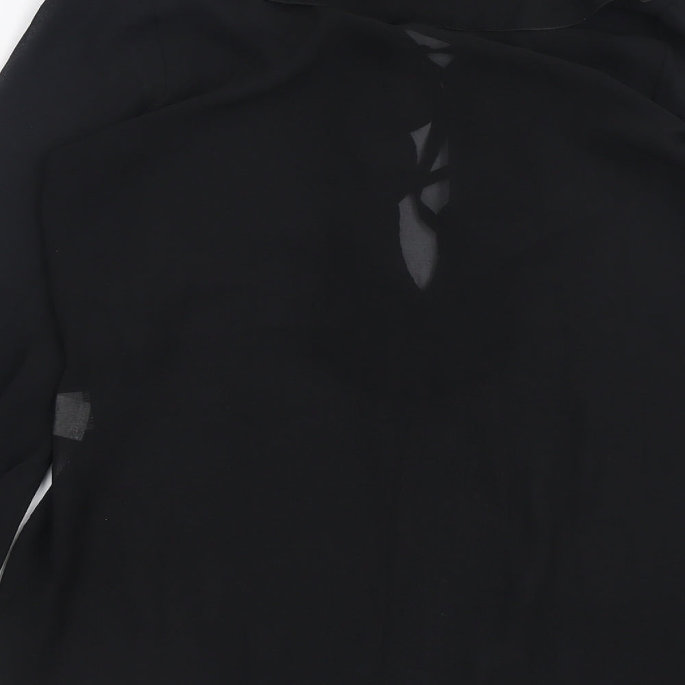 Womens UK Size S TFNC Black Basic Blouse
