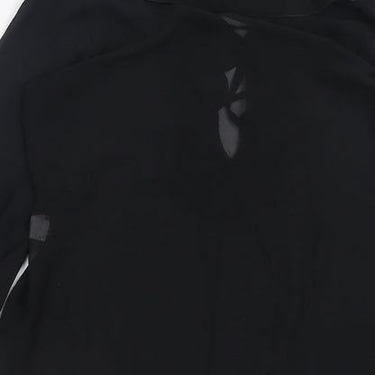 Womens UK Size S TFNC Black Basic Blouse