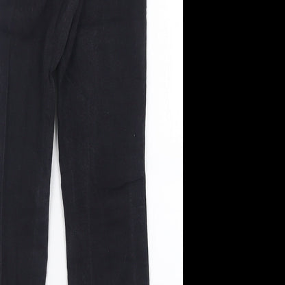 H&M Womens Black  Cotton Skinny Jeans Size 28 L28 in Regular Button