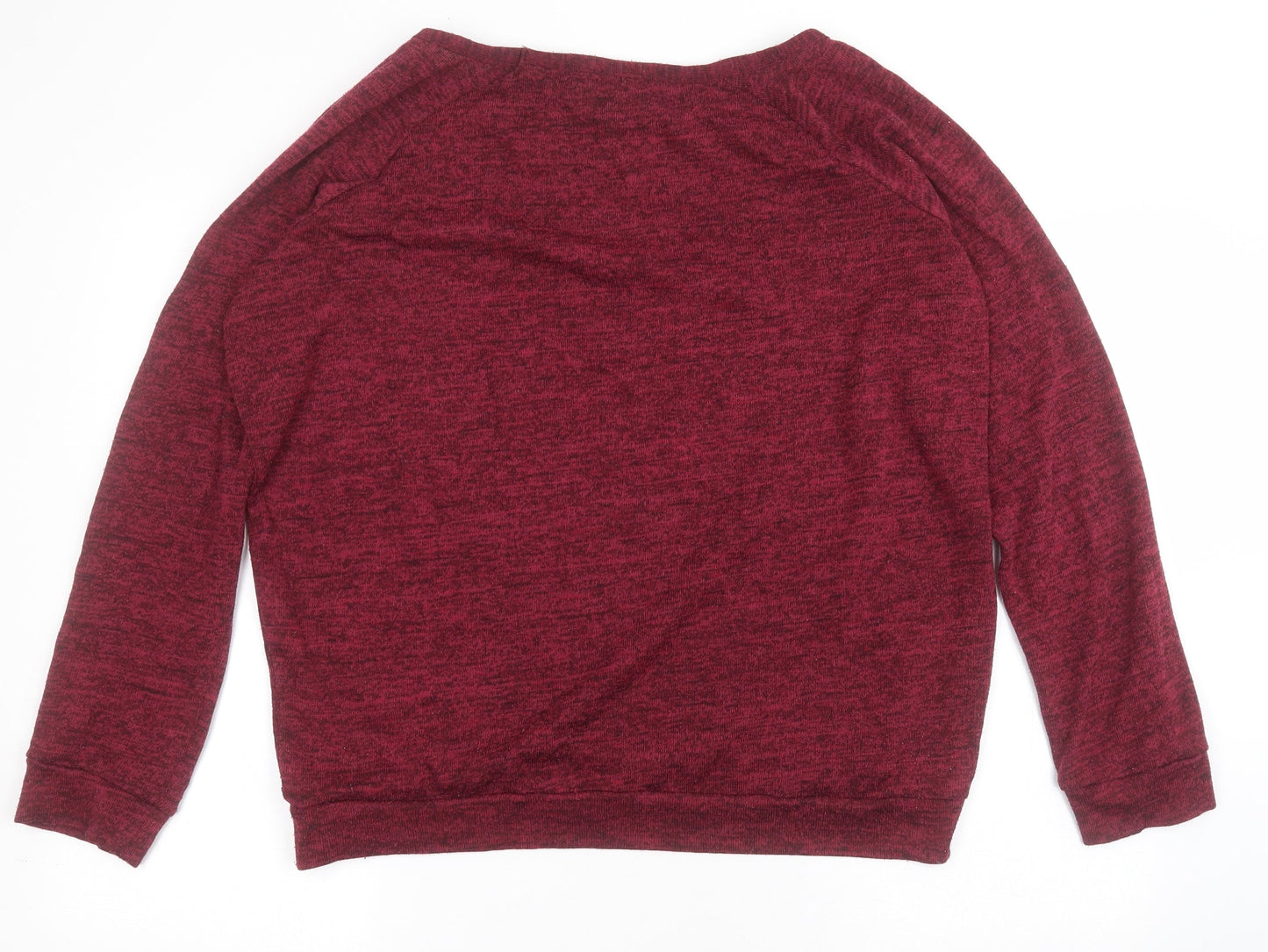 Womens UK Size 16 River Island Pink Pullover Jumper