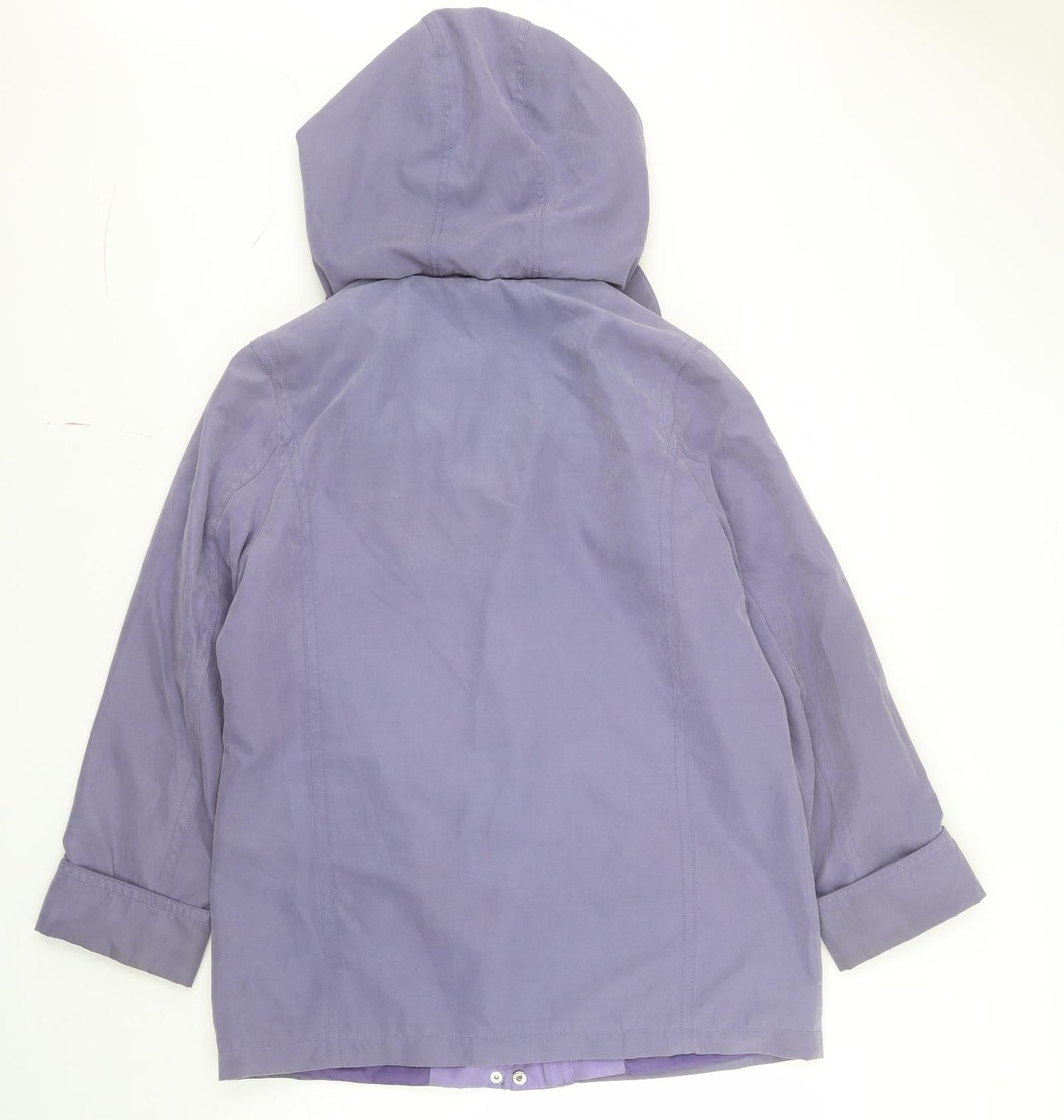 Womens UK Size 12 Isle Purple Anorak Coat