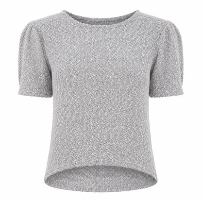 Womens UK Size 10 New Look Grey Pullover Jumper
