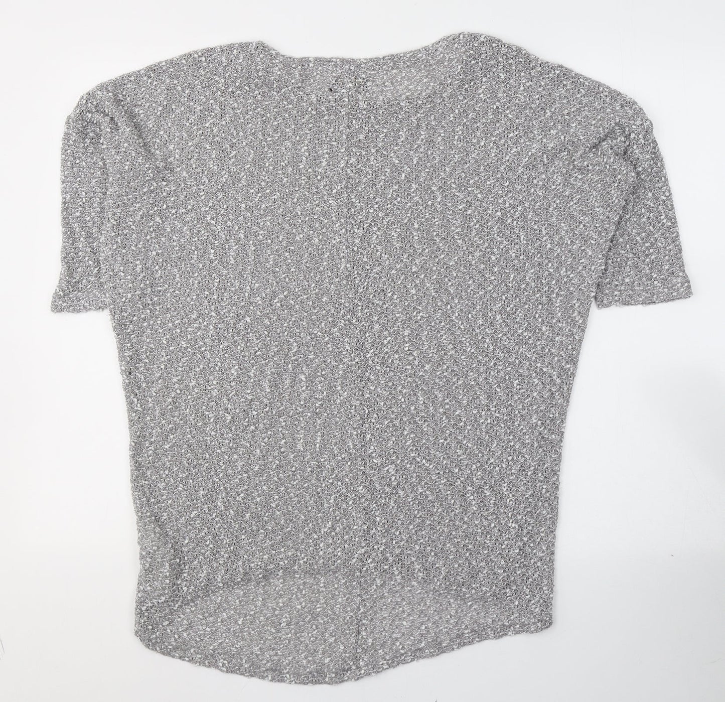 Womens UK Size 10 New Look Grey Pullover Jumper