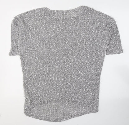Womens UK Size 10 New Look Grey Pullover Jumper