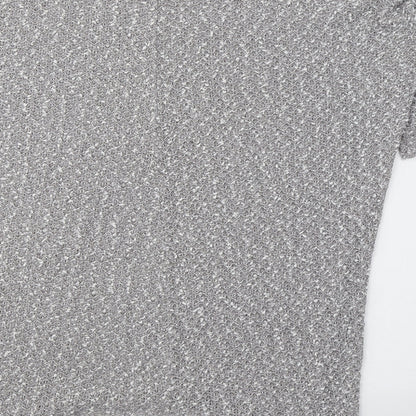 Womens UK Size 10 New Look Grey Pullover Jumper