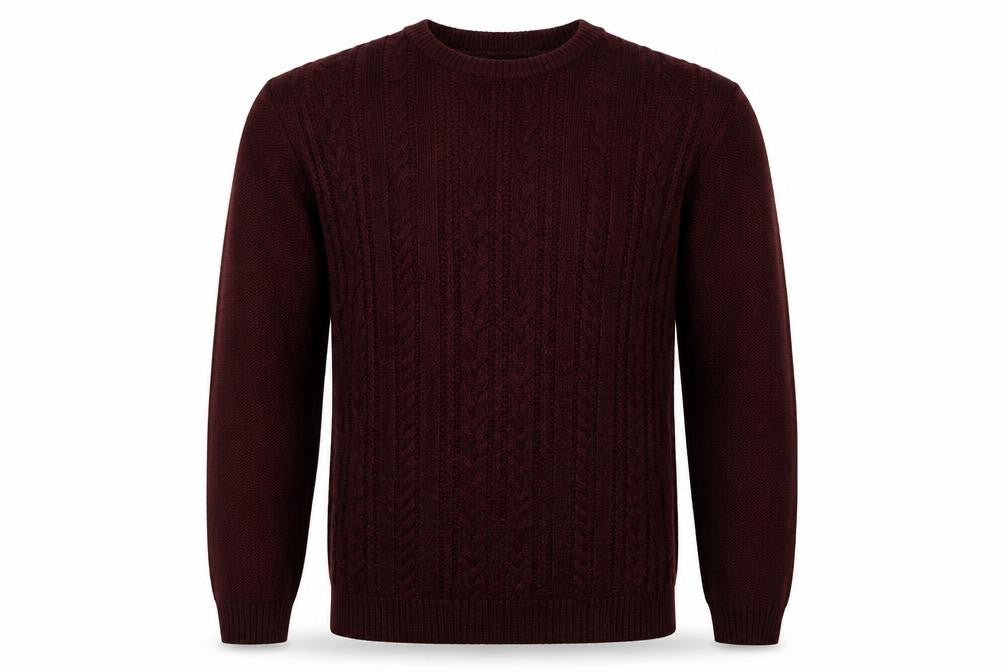 Mens UK Size M Topman Red Pullover Jumper