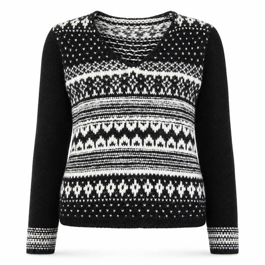 Womens UK Size S Aeropostale Black Pullover Jumper