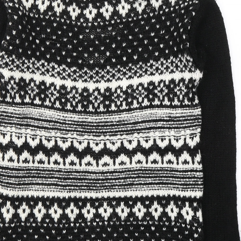 Womens UK Size S Aeropostale Black Pullover Jumper