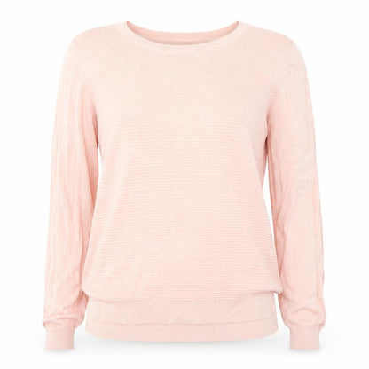 Womens UK Size M Select Pink Jersey Blouse