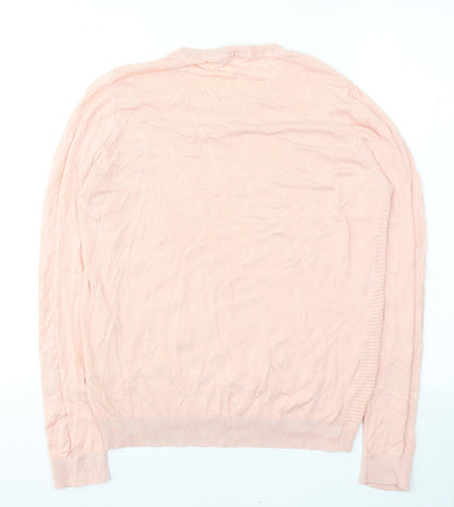 Womens UK Size M Select Pink Jersey Blouse