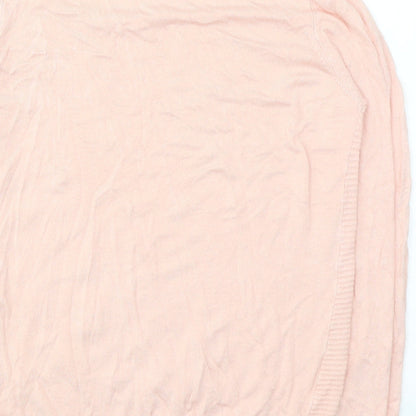 Womens UK Size M Select Pink Jersey Blouse