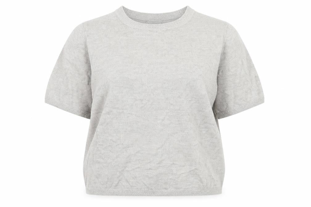Classics Womens Grey Round Neck  Acrylic Pullover Jumper Size 14