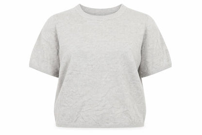 Classics Womens Grey Round Neck  Acrylic Pullover Jumper Size 14