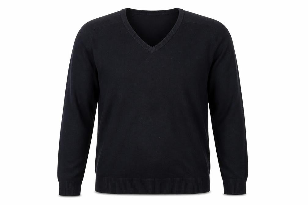 Mens UK Size S Marks and Spencer Black Pullover Jumper
