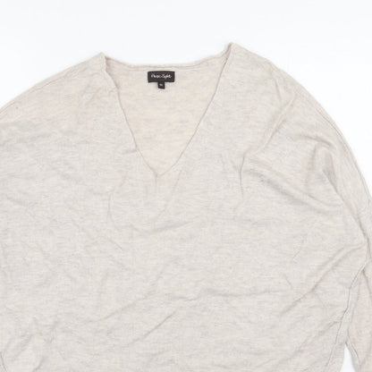 Womens UK Size 10 Phase Eight Beige Pullover Jumper