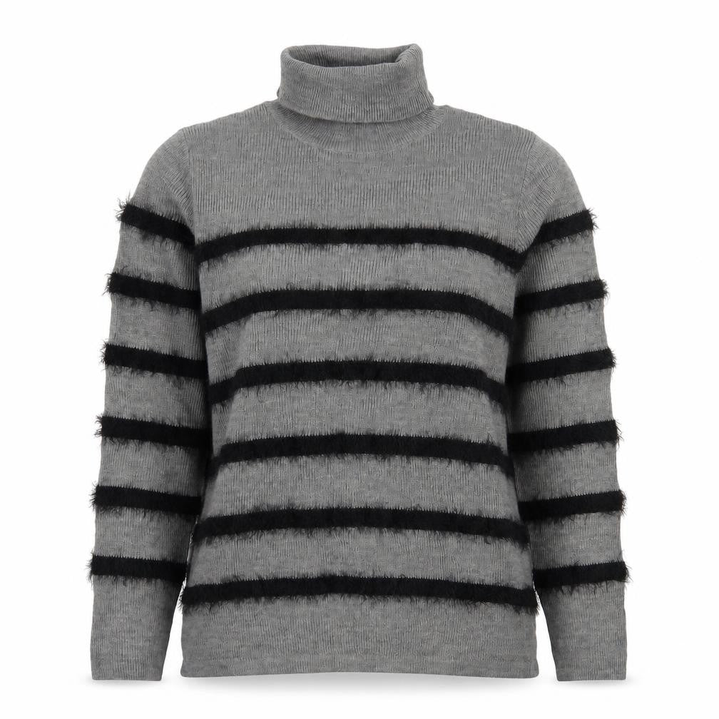 Womens UK Size M Therapy Grey Pullover Jumper