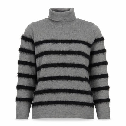Womens UK Size M Therapy Grey Pullover Jumper