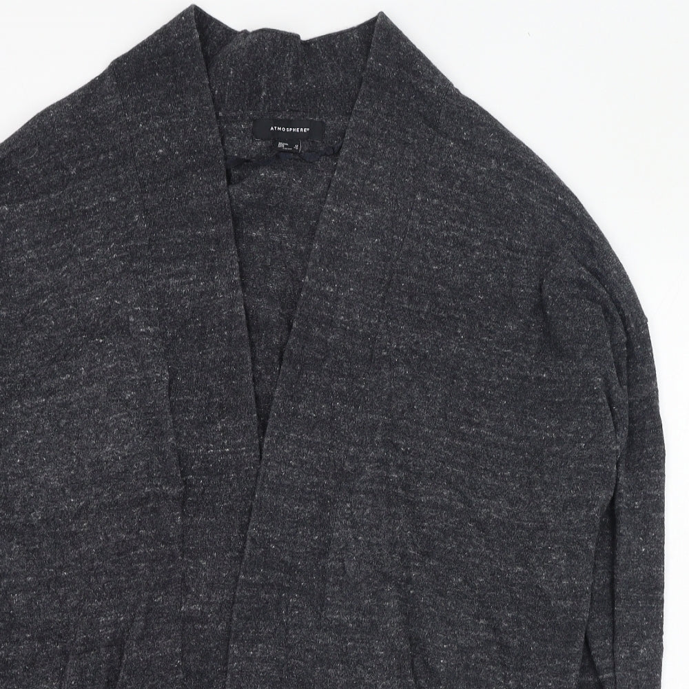 Womens UK Size 12 Atmosphere Grey Cardigan Jumper