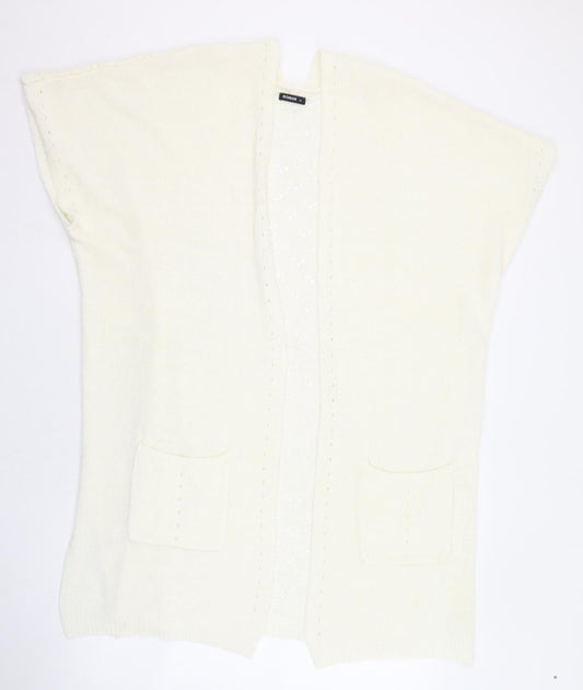 Womens UK Size 18 Roman Ivory Cardigan Jumper