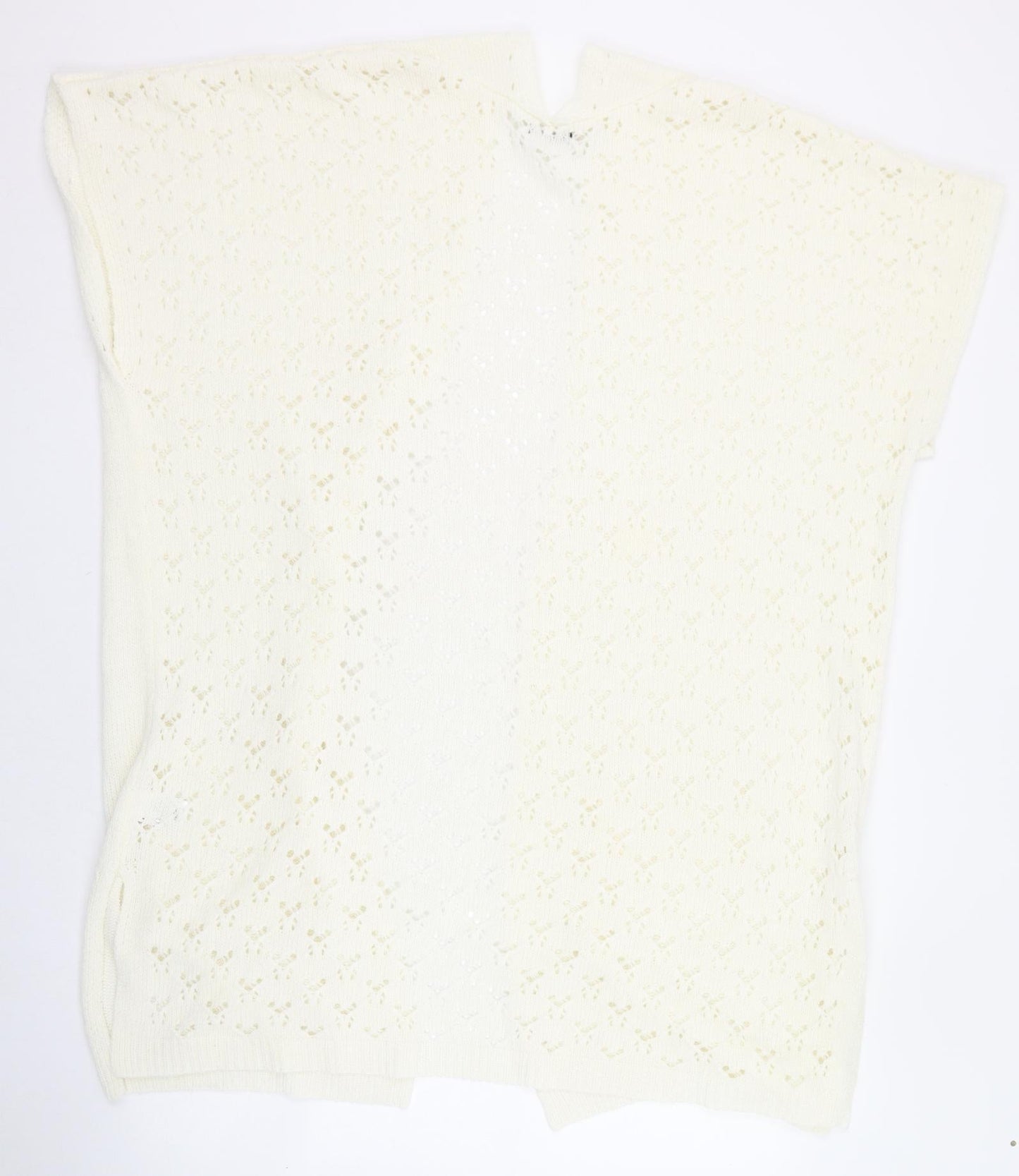 Womens UK Size 18 Roman Ivory Cardigan Jumper