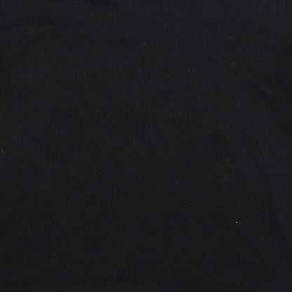 Womens UK Size XL Paramour Black Basic T-Shirt