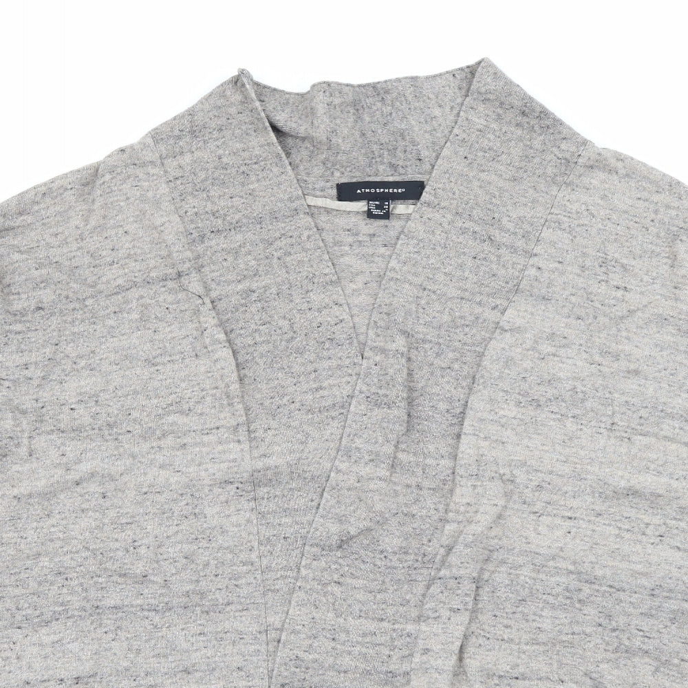 Primark Womens Brown V-Neck  Polyester Cardigan Jumper Size 10