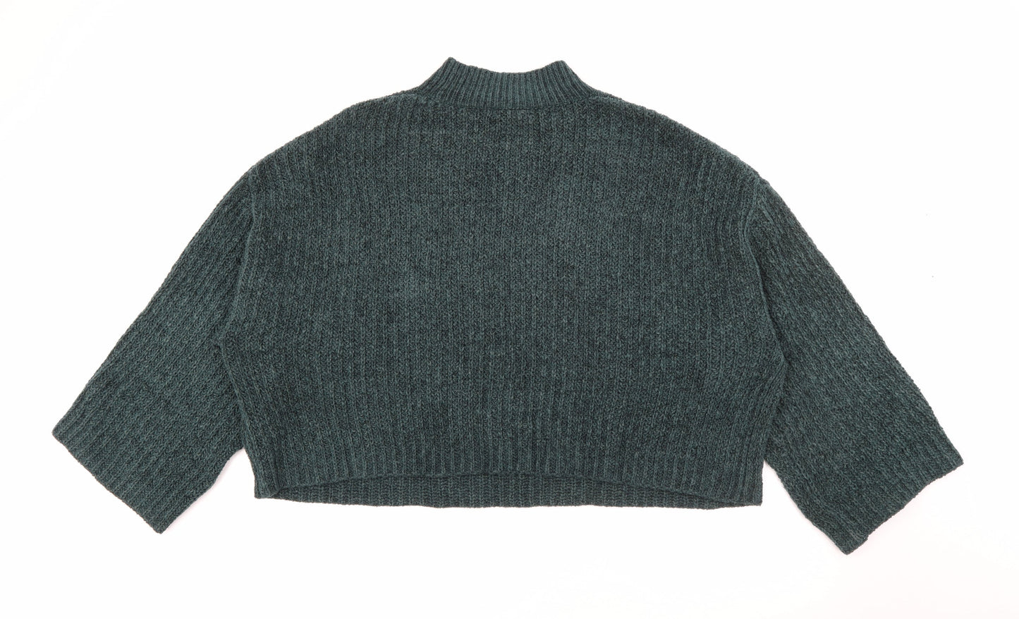 Womens UK Size L New Look Green Pullover Jumper