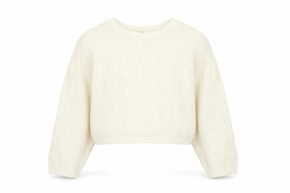 Womens UK Size L PRETTYLITTLETHING Ivory Pullover Jumper