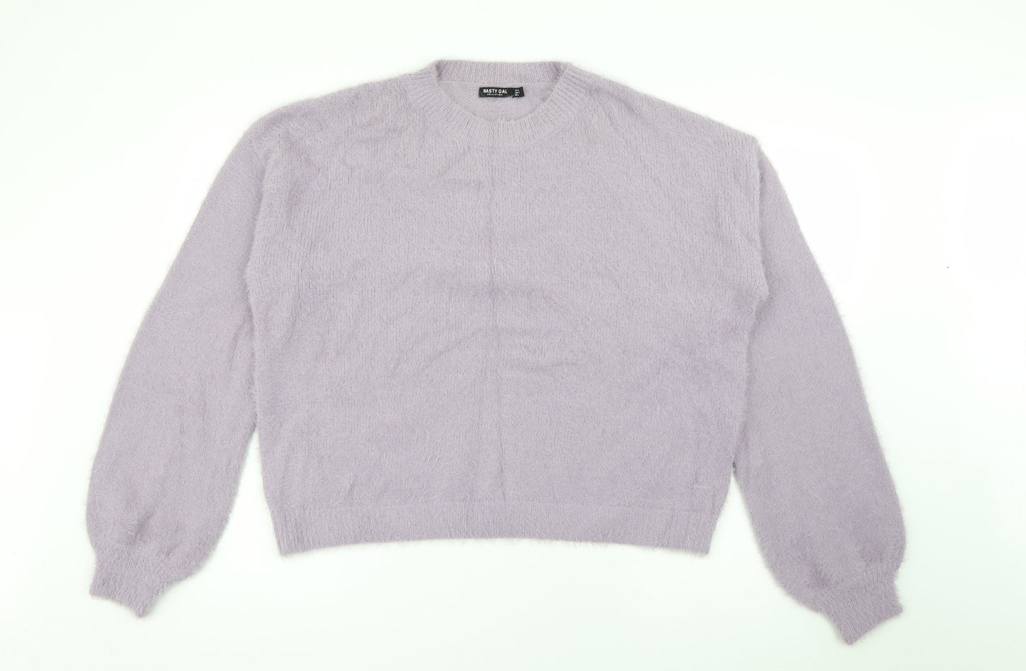 Womens UK Size L Nasty Gal Purple Pullover Jumper