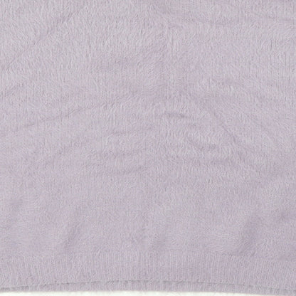 Womens UK Size L Nasty Gal Purple Pullover Jumper