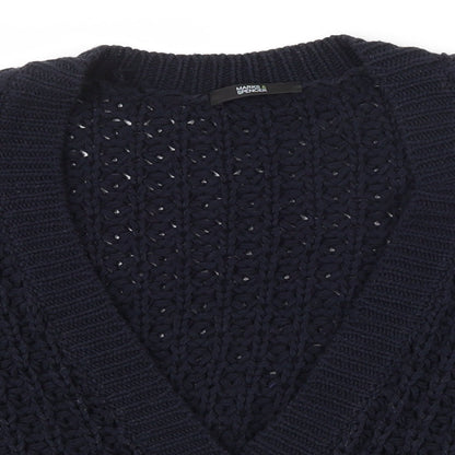 Womens UK Size 12 Marks and Spencer Black Cardigan Jumper