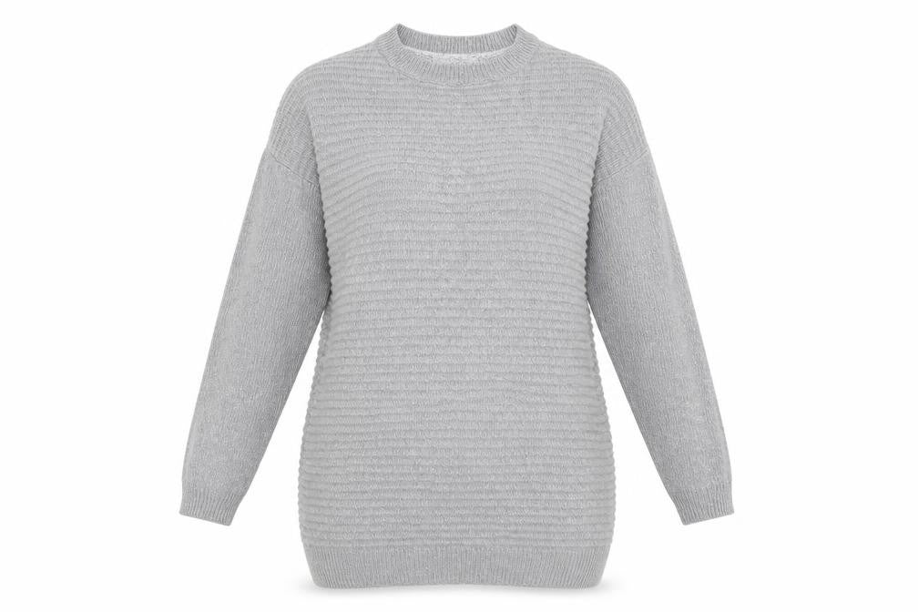 Womens UK Size 8 George Grey Pullover Jumper