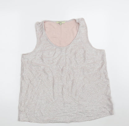 Womens UK Size 20 NEXT Pink Vest Sweatshirt
